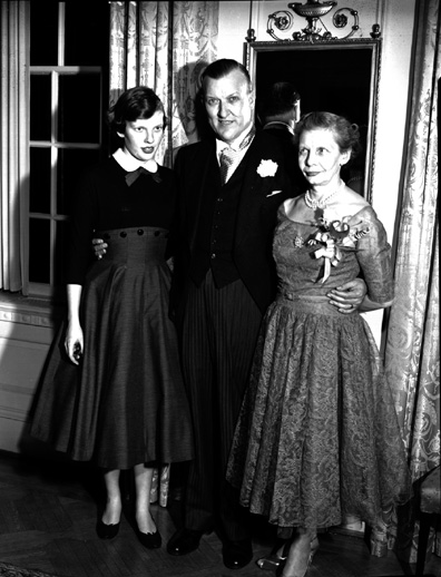 Governor and Mrs. McKeldin with daughter Clara