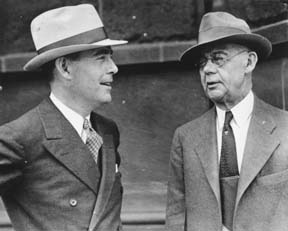Herbert R. O'Conor with William S. Gordy, Jr.
