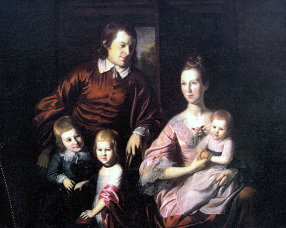 Portrait of the Thomas Johnson Family, Baltimore Museum of Art