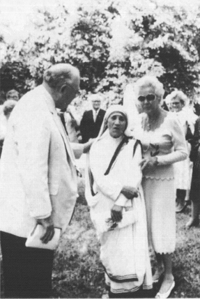 Judge DuFour and Mother Theresa