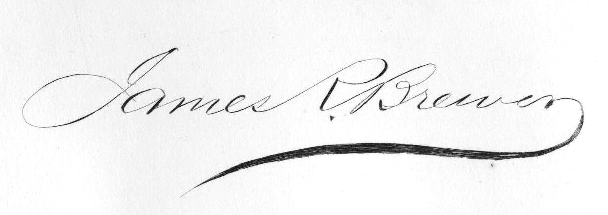 Signature of James R. Brewer