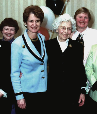 [photo, Kathleen Kennedy Townsend and Florence Peterson Kendall]