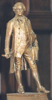 Sculpture: Charles Carroll of Carrollton by Richard Brooks