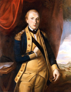 Painting: Marquis de Lafayette by Robert Templeton