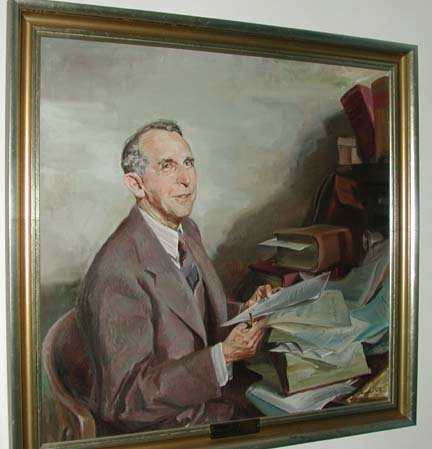 Painting: Horace E. Flack by Trafford P. Klots