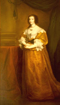 Painting: Henrietta Maria by Florence Mackubin