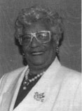 Image of Bernice Smith White from Women's Hall of Fame program.