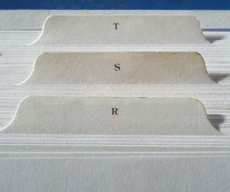 image of index tabs