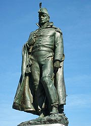 [photo, Major George Armistead statue by Edward Berge, Fort McHenry National Monument & Historic Shrine, 2400 East Fort Ave., Baltimore, Maryland]