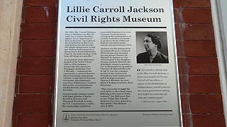 [photo, Lillie Carroll Jackson Civil Rights Museum, 1320 Eutaw Place, Baltimore, Maryland