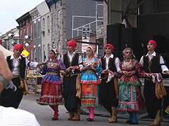 [photo, Greek Folk Festival, St. Nicholas Greek Orthodox Church, South Ponca St., Baltimore, Maryland]