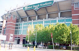 [photo, M & T Bank Stadium, West Hamburg St., Baltimore, Maryland]