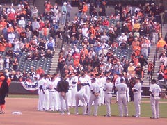 [photo, Baltimore Orioles and Toronto Blue Jays, Oriole Park at Camden Yards, Baltimore, Maryland]