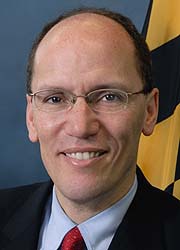 [photo, Thomas E. Perez, Maryland Secretary of Labor, Licensing, & Regulation]