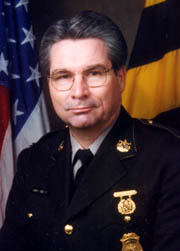 [photo, David B. Mitchell, Maryland Secretary of State Police]