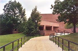 [photo, Elisabeth Hitchins Administration Building, Frostburg State University, Frostburg, Maryland]
