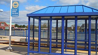 [photo, Cromwell Light Rail Station, 7378 Baltimore & Annapolis Blvd., Glen Burnie (Anne Arundel County), Maryland]