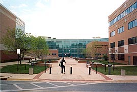 [photo, Florestano Building, west campus, Anne Arundel Community College, Arnold, Maryland]