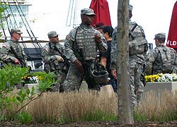 [photo, Maryland National Guard, Inner Harbor, Baltimore, Maryland]