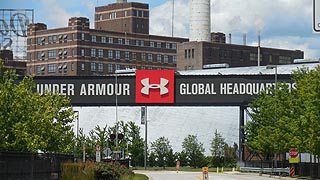 [photo, Under Armour Global Headquarters, 1020 Hull St., Baltimore, Maryland]
