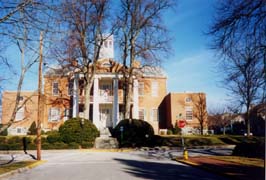 [photo, Carroll County Historic Courthouse, Courthouse Square, 200 Willis St., Westminster, Maryland]