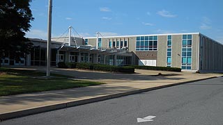 [photo, Governor Thomas Johnson High School, 1501 North Market St., Frederick, Maryland]