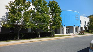 [photo, Bowie Branch Library, Prince George's County Memorial Library System, 15210 Annapolis Road, Bowie, Maryland]