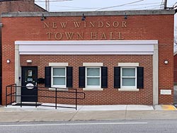 [photo, Town Hall, 209 High St., New Windsor, Maryland]