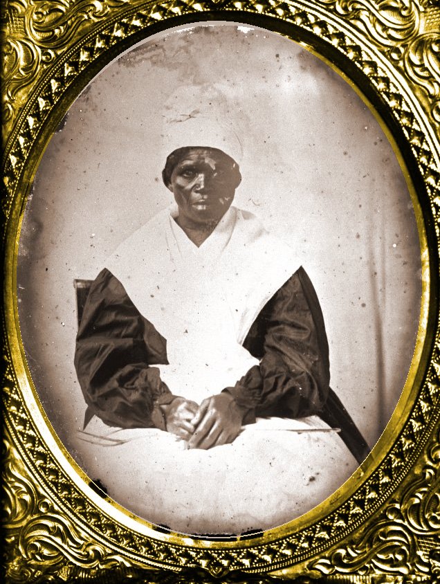 Unidentified African-American cook, St. Mary's Co. [?], c. 1860, MSA SC 1353-143