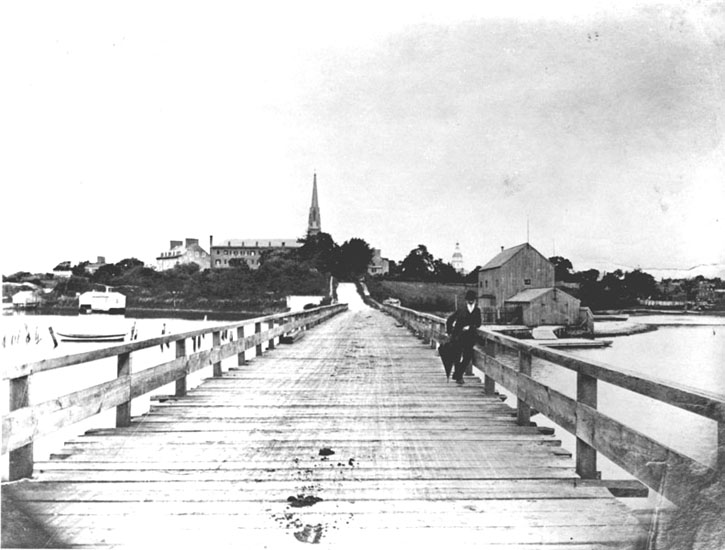 Old Spa Creek Bridge, Annapolis, MD, 1890 circa