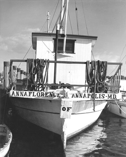 The Anna Florence at City Dock, 1963