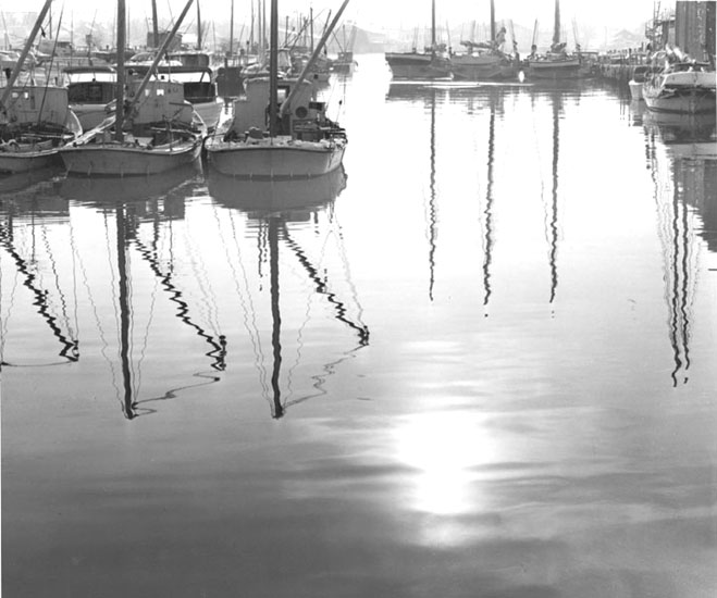 Reflections at City Dock, 1970