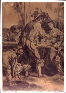 Untitled (Figures at a Table)