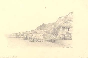 Ventnor Cliffs from Esplanade Hotel