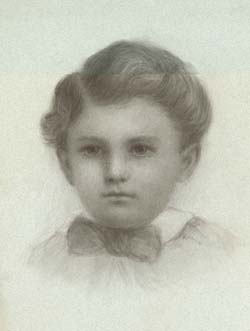 Portrait of a Child: Young Boy in Bow Tie 