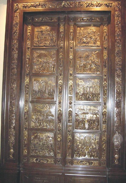 Copy of East Doors of Florence Cathedral by Barbienne