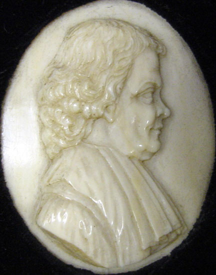 Ivory carving - Unknown Man