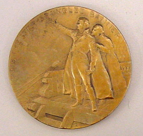Star Spangled Banner Centennial medal - recto