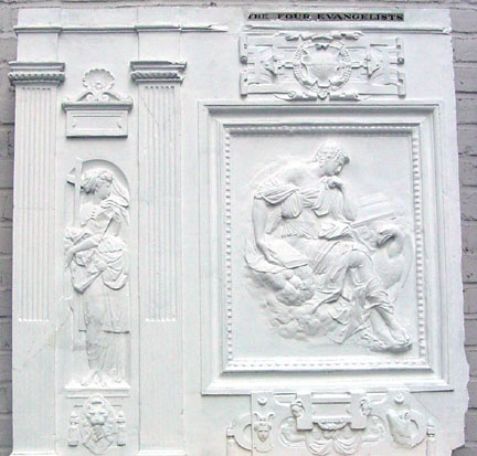 Sculpture - Four Evangelists, panel 1