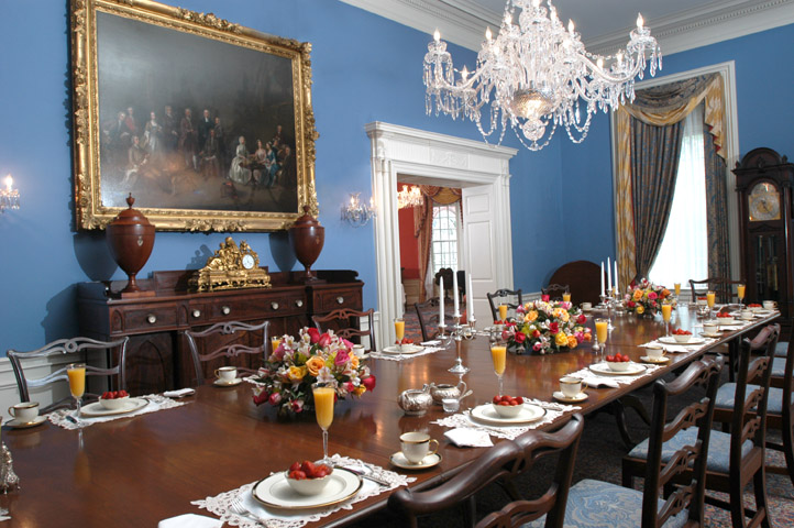 State Dining Room at Government House