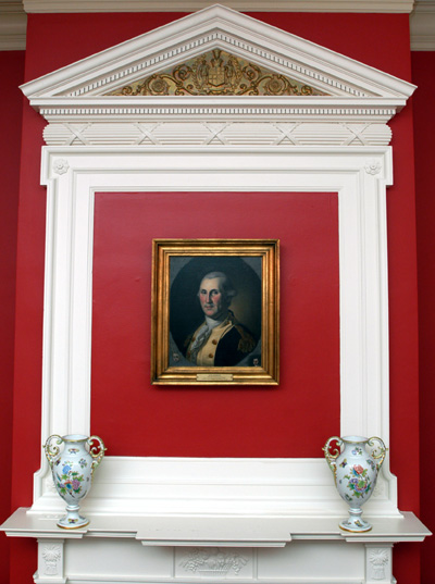 Portrait of George Washington at Government House