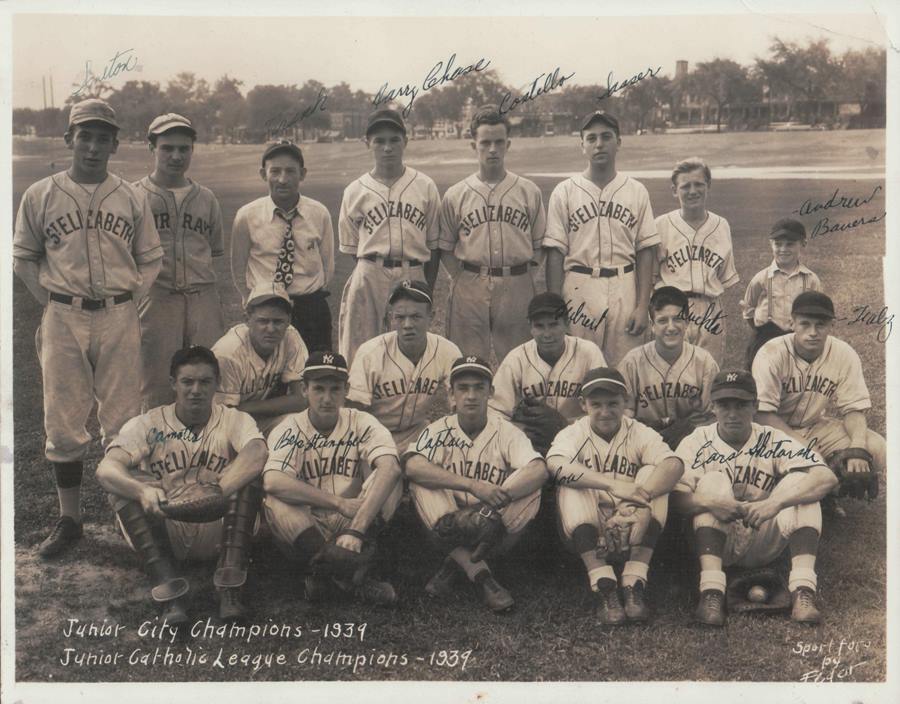 Photo of Baseball Team, Junior City Champions circa 1939