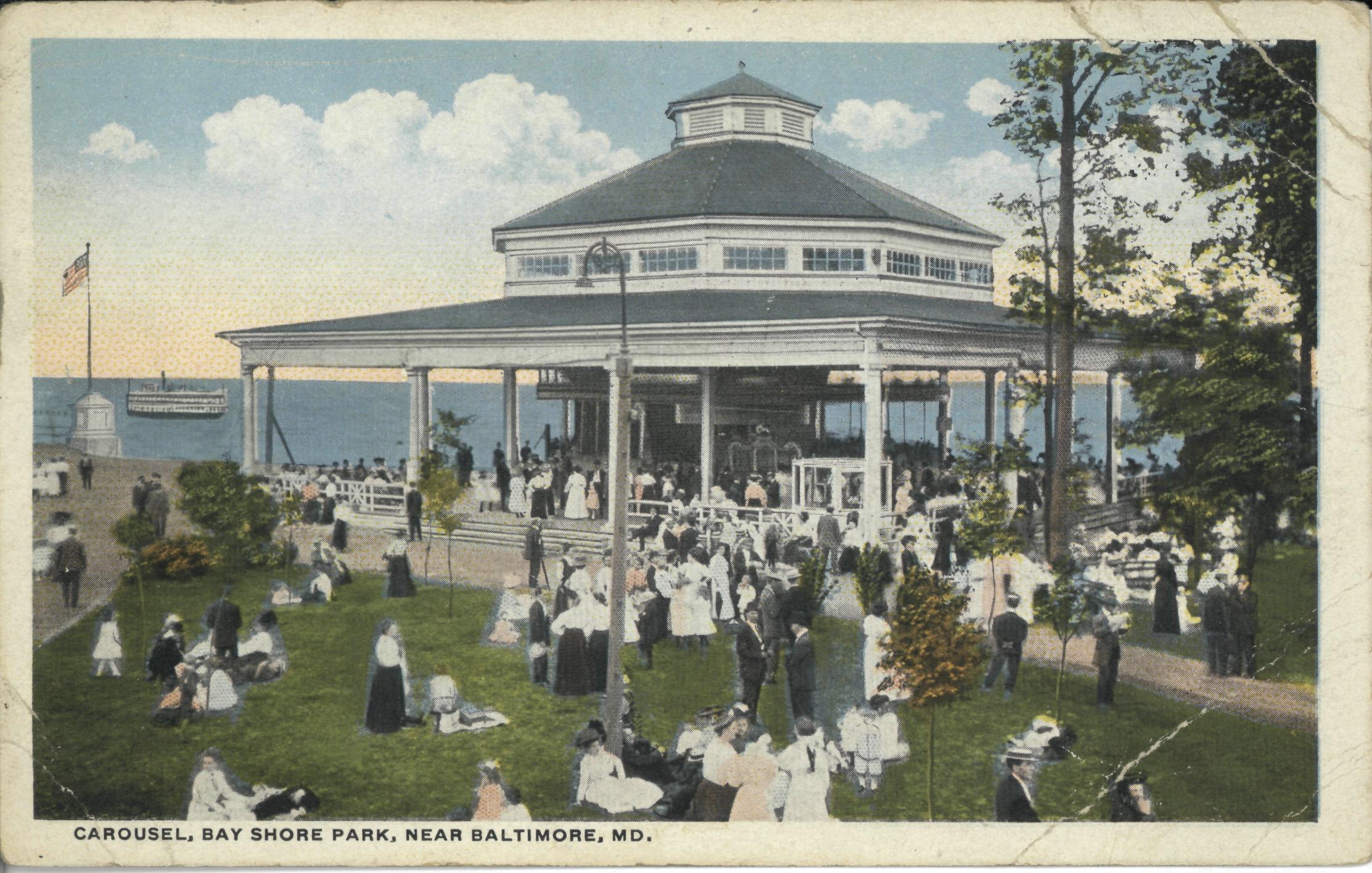 Postcard of Bay Shore Park