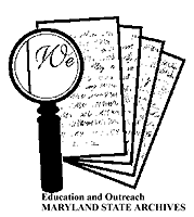 Education & Outreach at the Archives logo