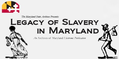 Legacy of Slavery in Maryland Logo