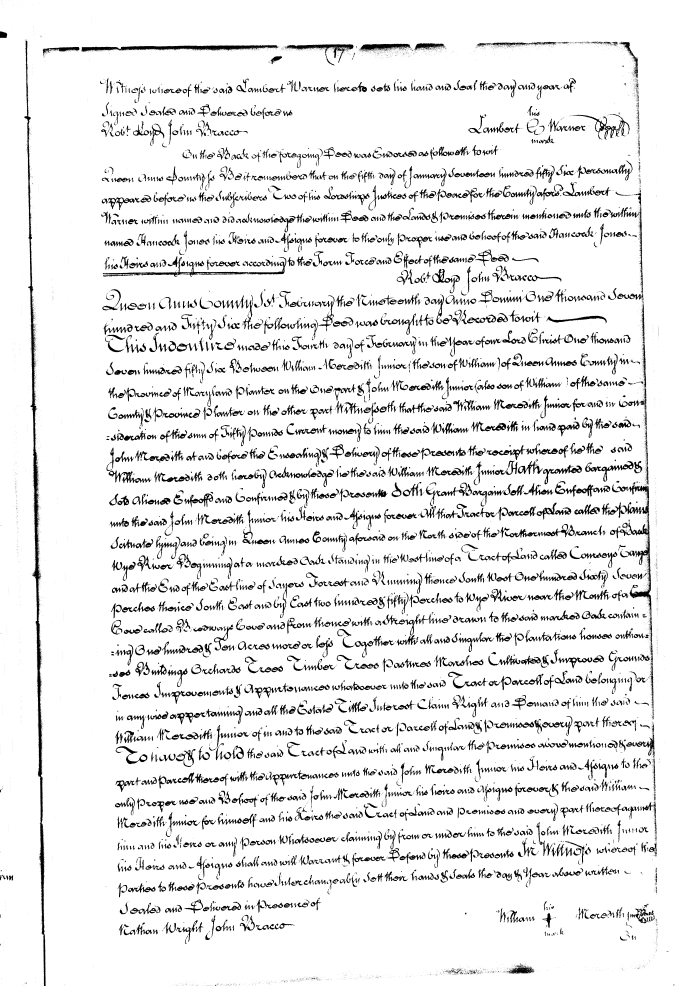 QUEEN ANNE'S COUNTY COURT (Land Records), Liber RT E, 17551759, MSA