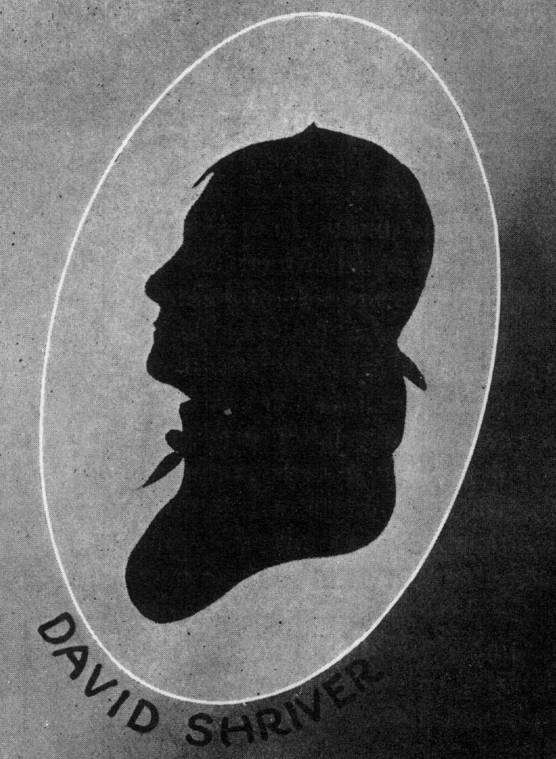 Silhouette of David Shriver