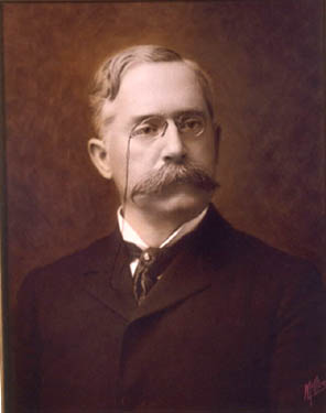 Black and white photograph of John Wirt Randall by an unknown photographer