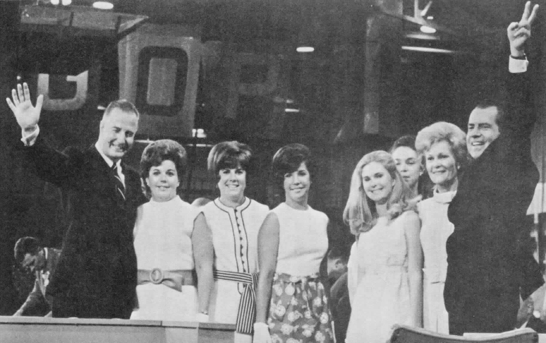 The Agnew and Nixon Families
