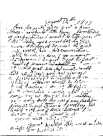 1917 letter, claiming that Valentine Brandon is responsible for his wife's murder